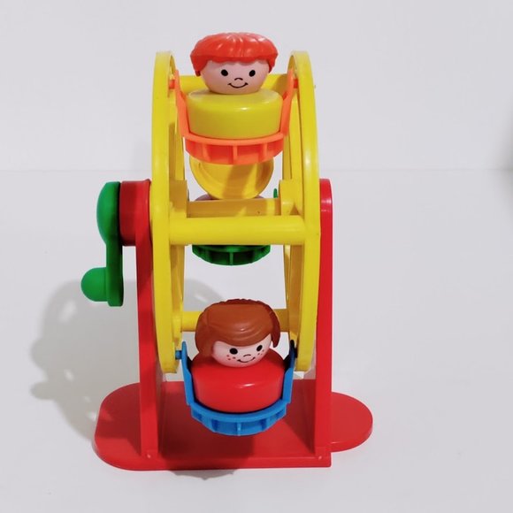 Fisher Price 1993 Ferris Wheel with 3 Little People - Picture 4 of 5